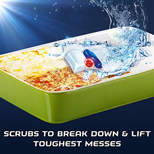 Finish Quantum Max Powerball, pastillas detergentes para lavaplatos, Ultimate Clean & Shine