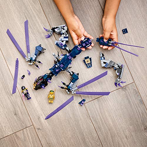 LEGO Kit de construcción Ninjago® Legacy 71742 Dragón de Overlord (372 Piezas)