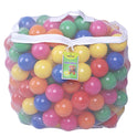 Click N' Play - Bolas de plástico para pozo de bolas, sin ftalatos y BPA, bolas de juego a prueba de aplastamiento para pozo de bolas, bolas de pozo en varios colores en bolsa de malla reutilizable y duradera con cierre, 200, 1000 unidades
