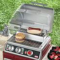 Little Tikes Backyard Barbeque Get out 'N Grill Juego de parrillada