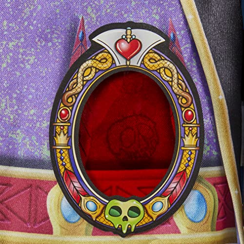 Hasbro, Disney Villains Style Series – La Reina Malvada, Muñeca para Niñas y Niños de 6 Años en Adelante, Incluye 5 Accesorios, Inspirada en el Cuento y Películas de Disney.