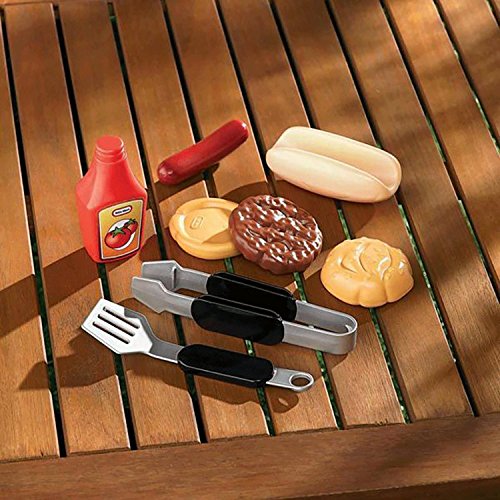 Little Tikes Backyard Barbeque Get out 'N Grill Juego de parrillada