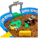Monster Jam Set de Juego Monster Dirt, Arena de Playa