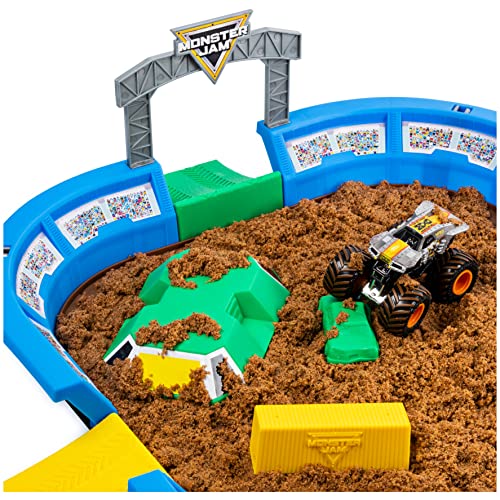Monster Jam Set de Juego Monster Dirt, Arena de Playa