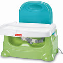 Fisher-Price Healthy Care Booster Seat, Green/Blue