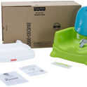 Fisher-Price Healthy Care Booster Seat, Green/Blue