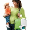 Fisher-Price Healthy Care Booster Seat, Green/Blue