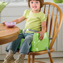 Fisher-Price Healthy Care Booster Seat, Green/Blue